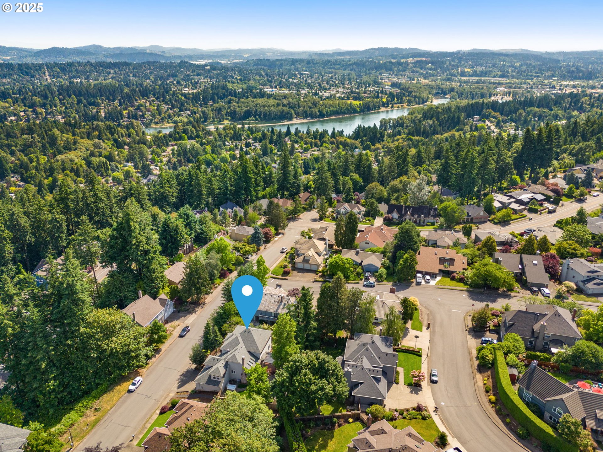 6783 Apollo Road West Linn, OR 97068 - Photo 40 of 42 an aerial view of multiple house