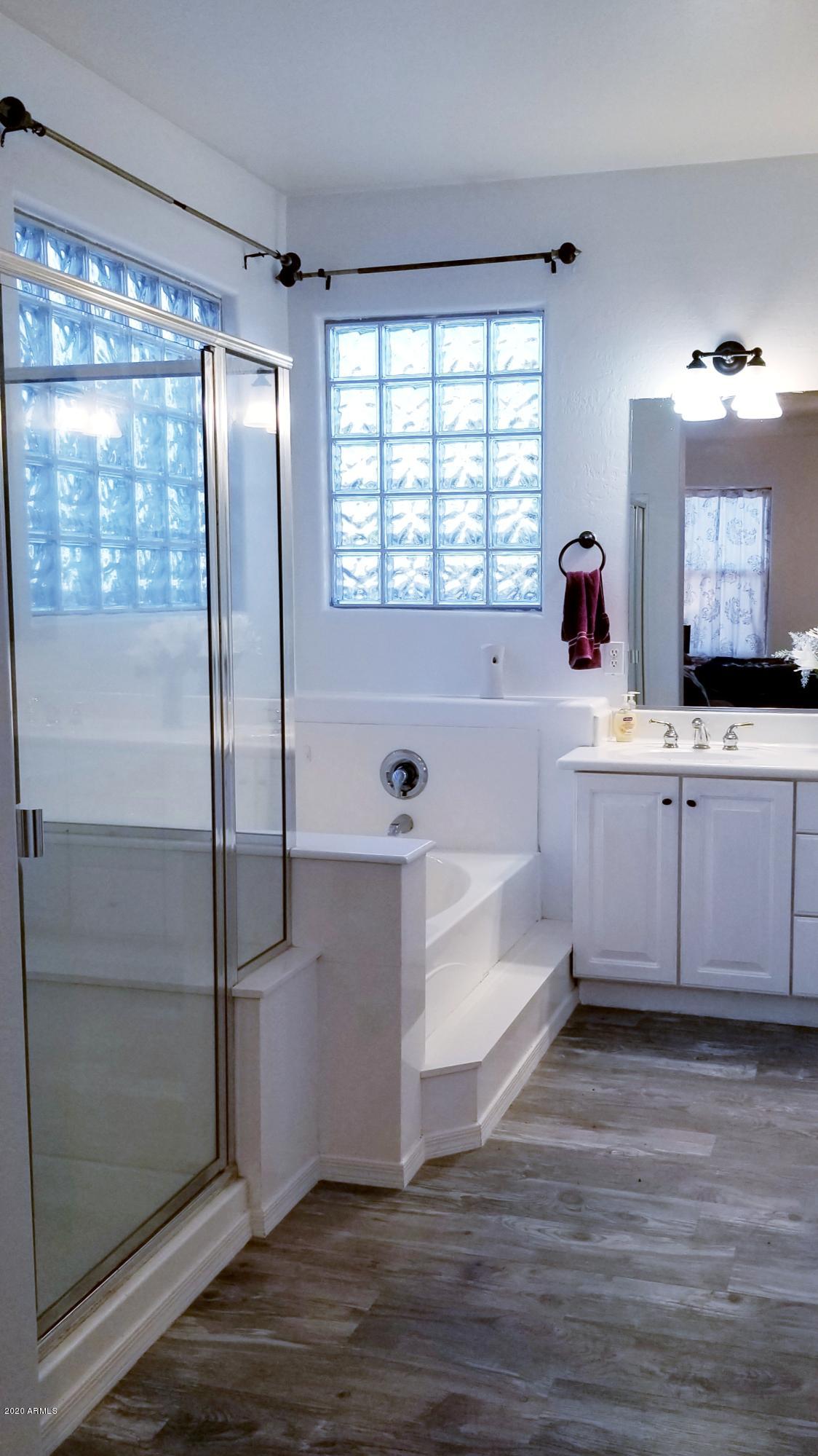 17537 West Wandering Creek Road Goodyear, AZ 85338 - Photo 6 of 8 Master Bath w/ walk-in closet to right