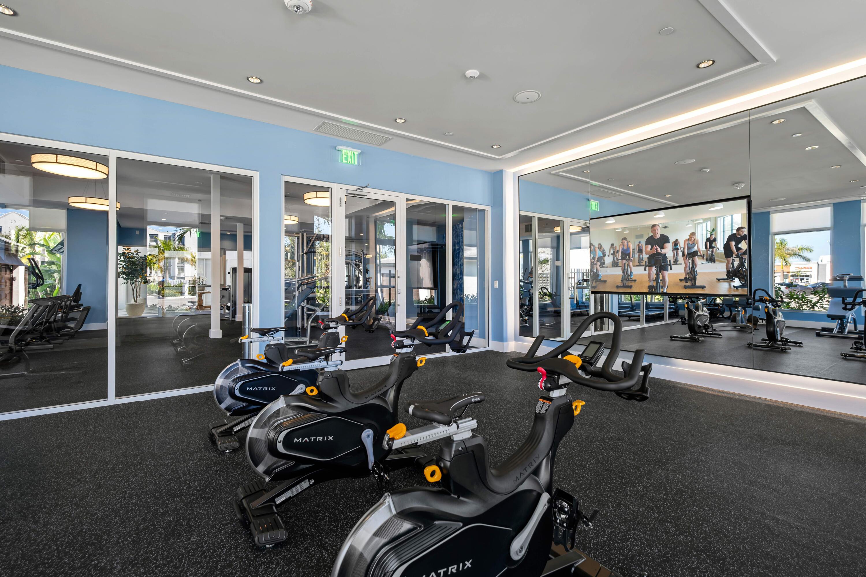 2000 Stirling Road, Unit 14103 Hollywood, FL 33020 - Photo 35 of 35 a view of a room with gym equipment