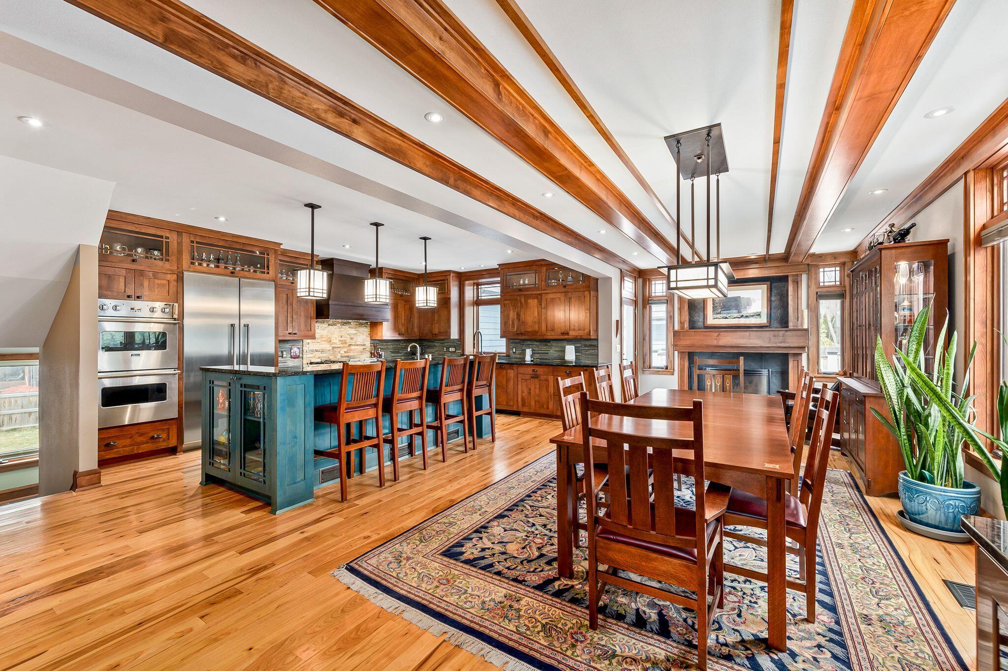 802 East Silver Spring Drive Whitefish Bay, WI 53217 - Photo 19 of 99 DINING ROOM & KITCHEN