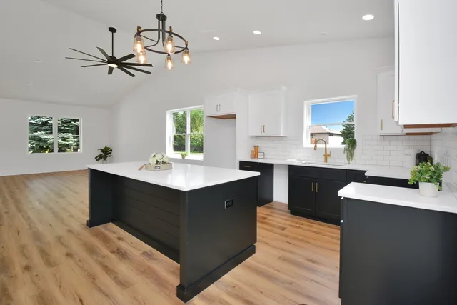 wooden floor in an empty room