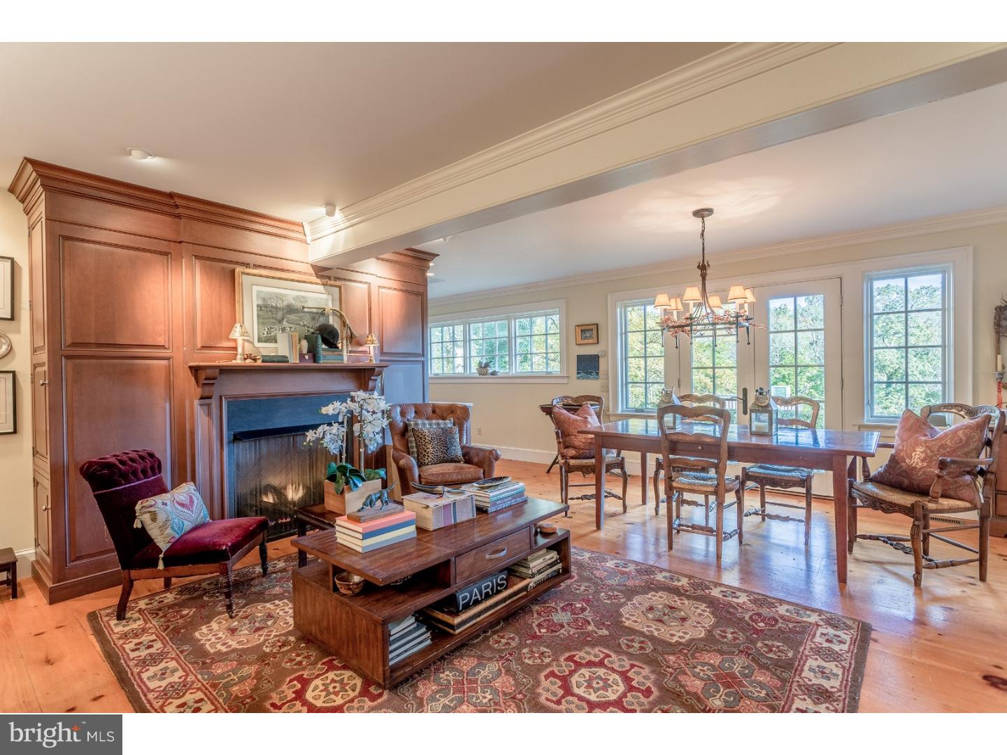 7174 Centerbridge Road New Hope, PA 18938 - Photo 14 of 24 a living room with furniture and a large window