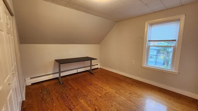 wooden floor in an empty room
