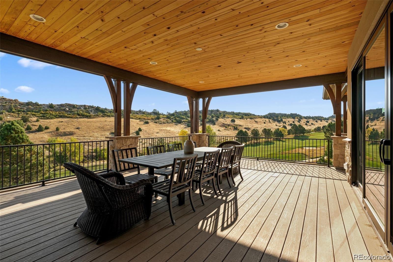 7912 Raphael Lane Littleton, CO 80125 - Photo 45 of 50 a view of ocean from balcony with furniture