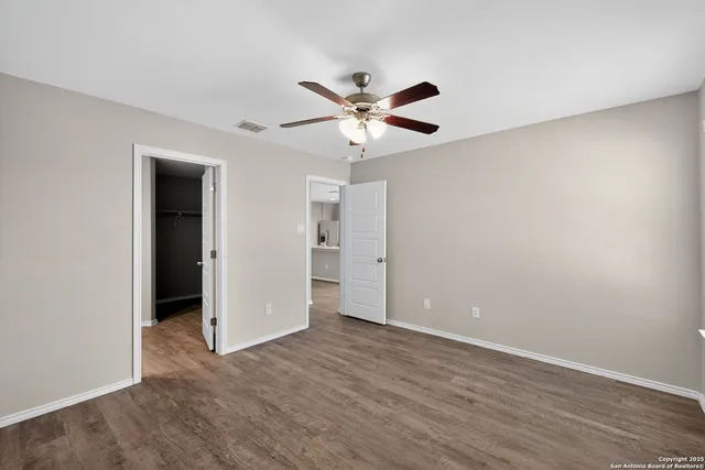 wooden floor in an empty room