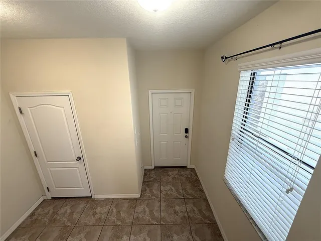 a view of a room with door
