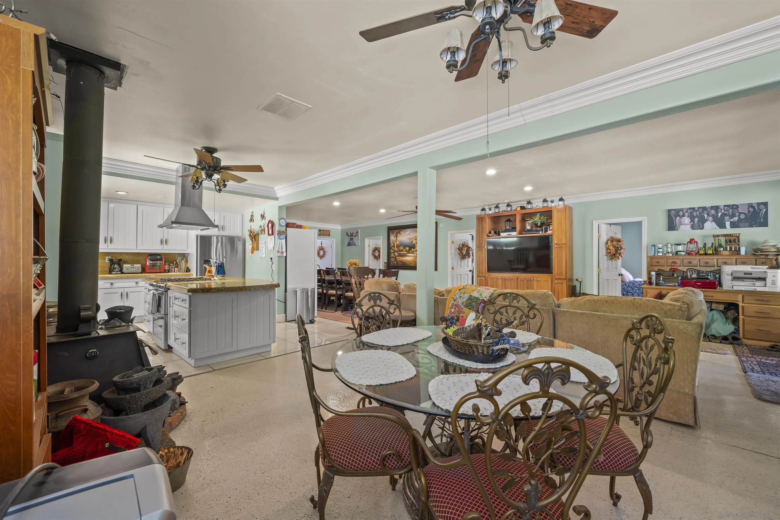 2464 Wynola Road Julian, CA 92036 - Photo 11 of 50 a view of a dining room with furniture