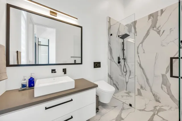 a view of a lake from a balcony