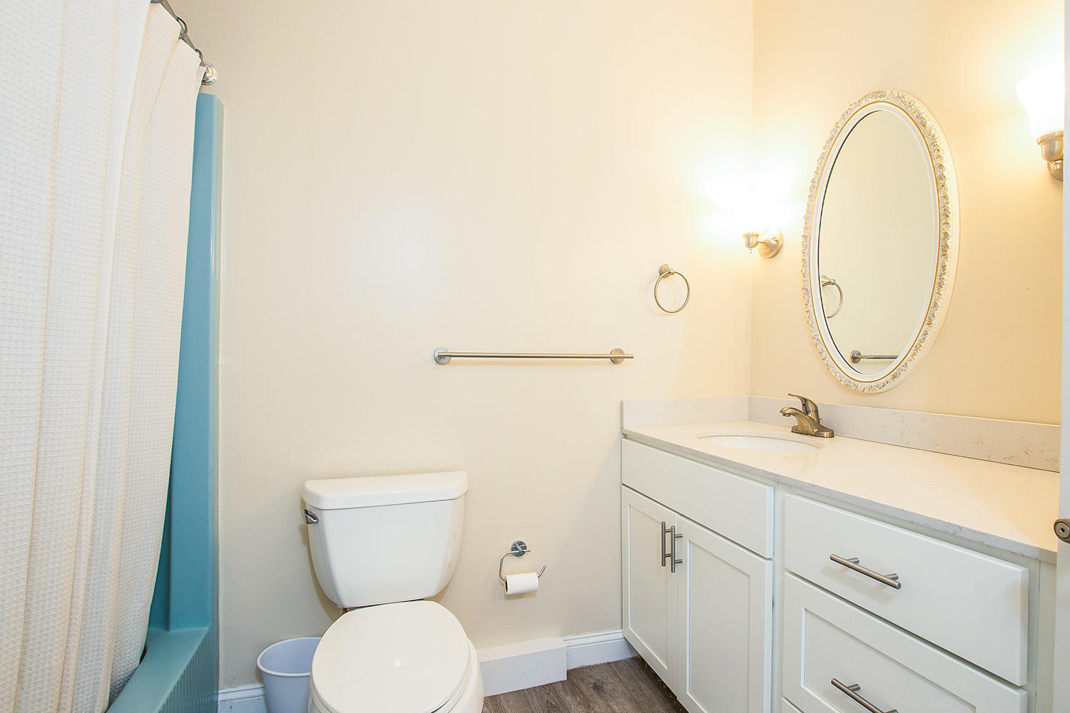 56 Daisy Hill Road Hyannis, MA 02601 - Photo 21 of 38 a bathroom with a toilet a sink and mirror
