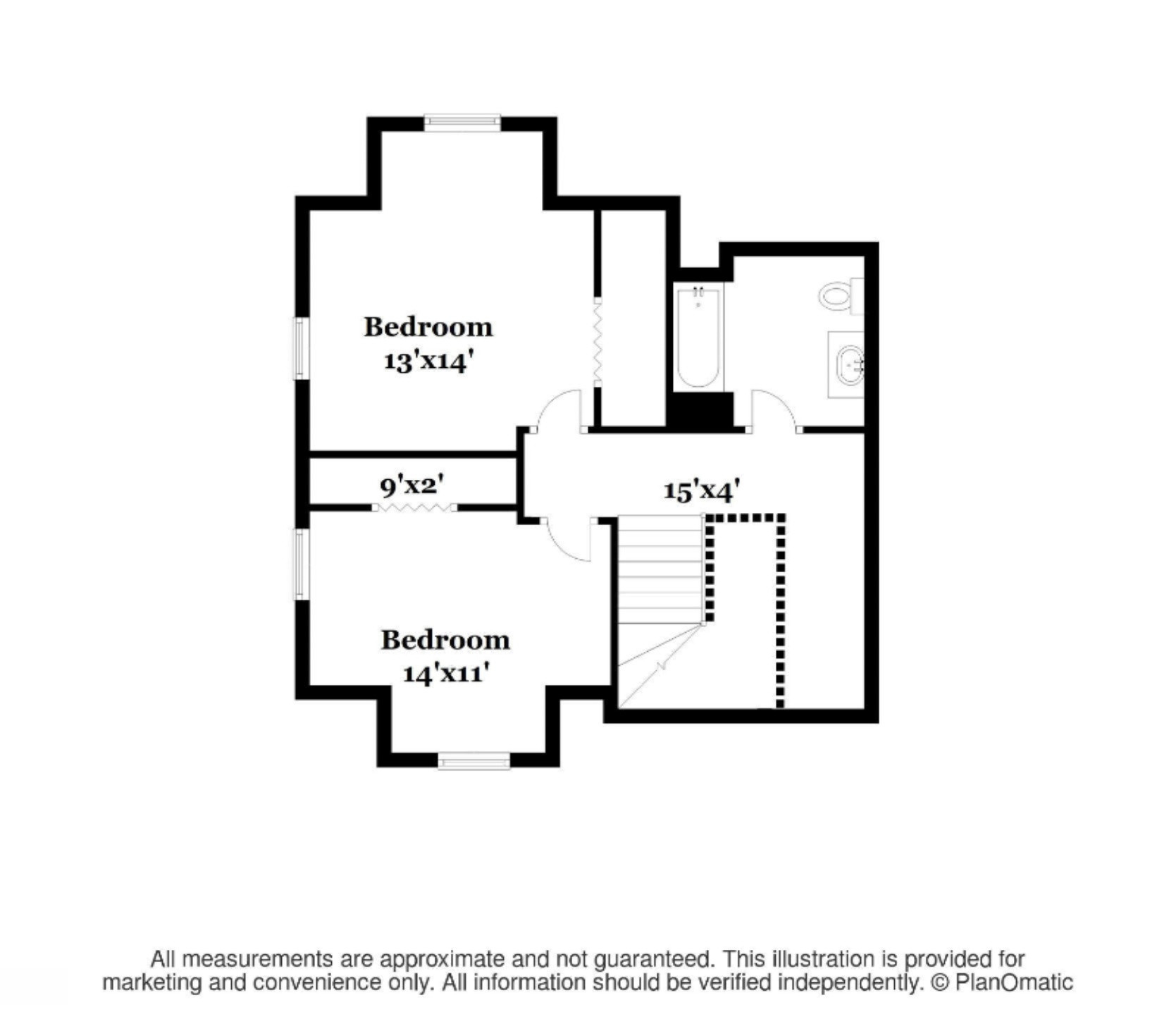 6375 Hall Road Muskegon, MI 49442 - Photo 47 of 49 floorplan-upper-381481