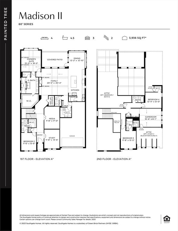 2404 Cairn Road McKinney, TX 75071 - Photo 12 of 18 Featuring a fantastic layout with main floor guest suite, dreamy owner's suite and entertaining space everywhere you look, our Madison II floor plan is a winner!