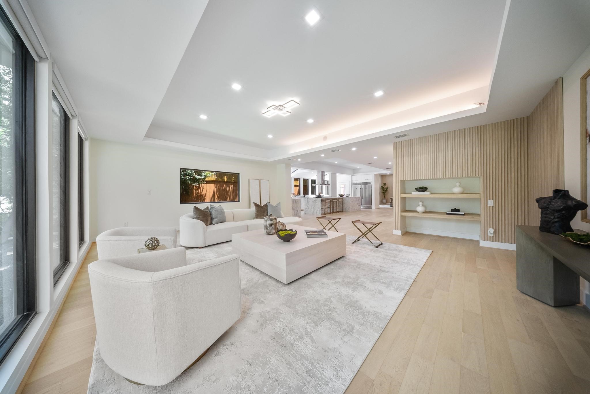 2135 Quenby Street Houston, TX 77005 - Photo 16 of 48 a living room with furniture and a flat screen tv