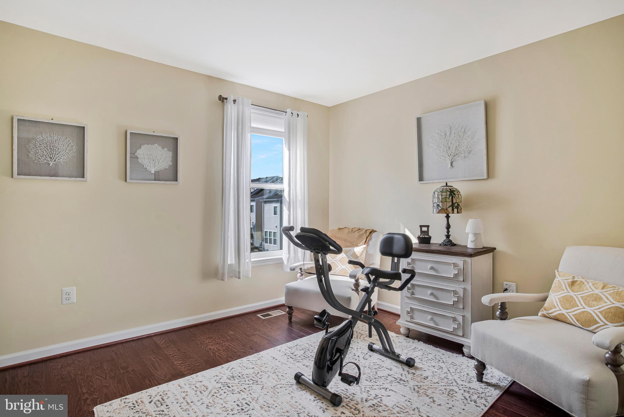 2123 Nottoway Drive Hanover, MD 21076 - Photo 27 of 57 a workspace room with furniture and wooden floor