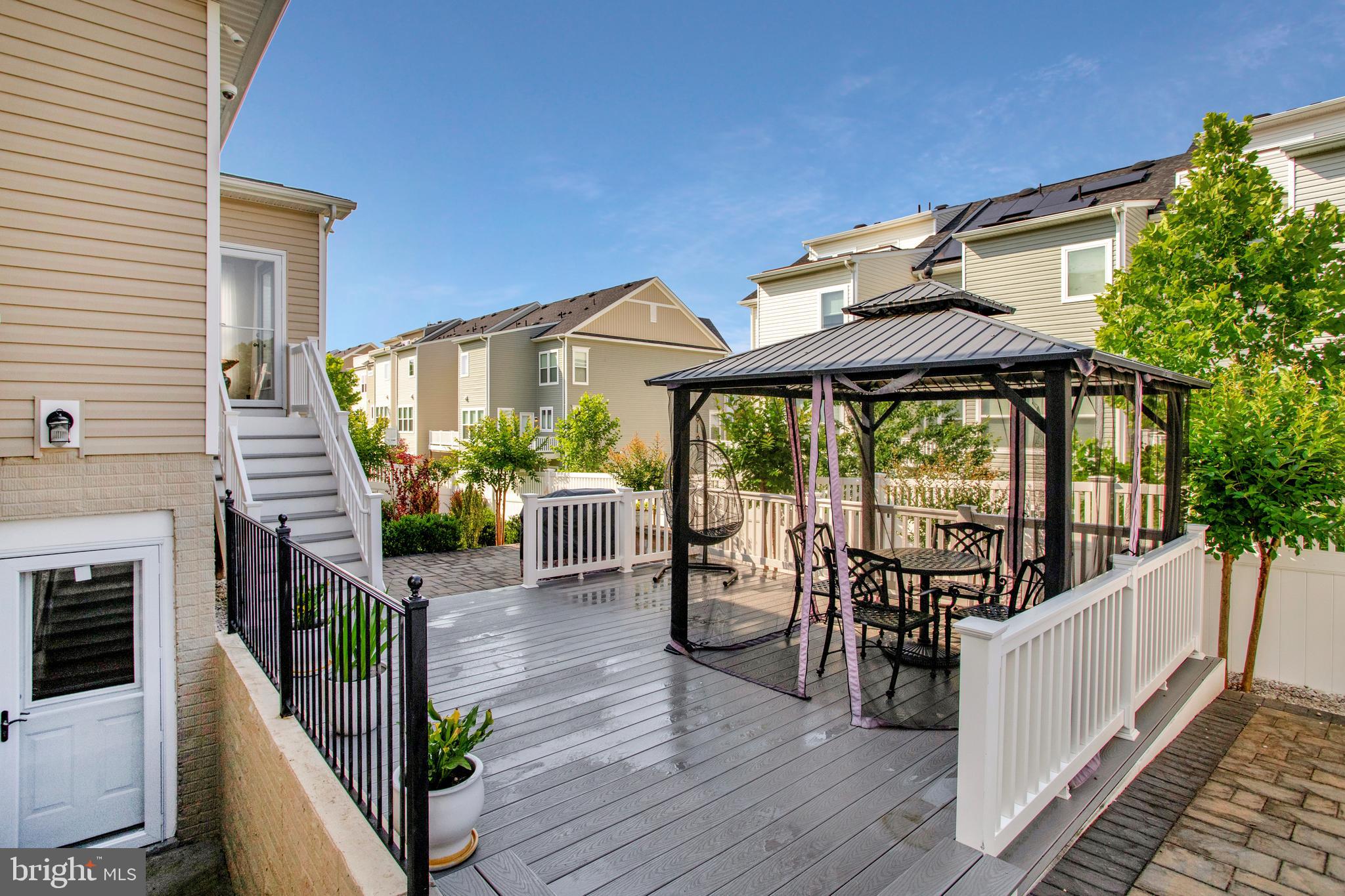 2123 Nottoway Drive Hanover, MD 21076 - Photo 51 of 57 a porch with furniture and wooden floor