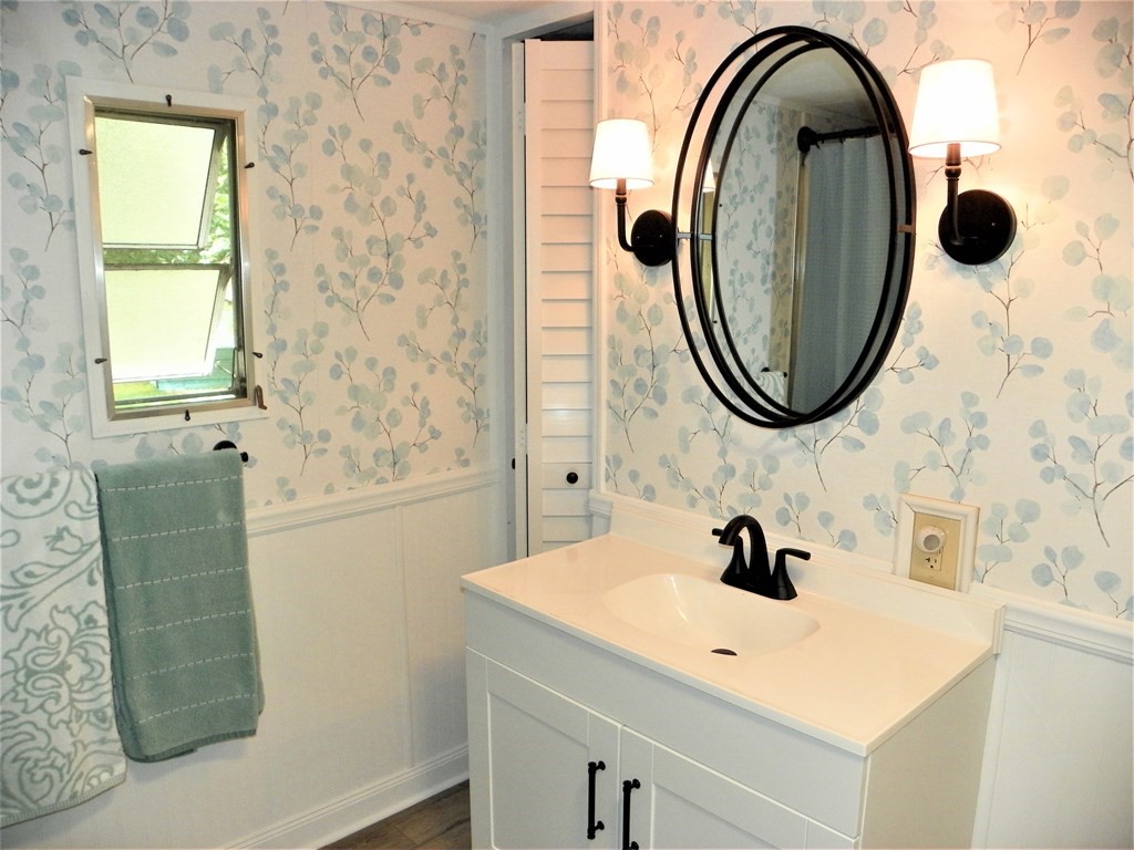 9 Crescent Road Winchendon, MA 01475 - Photo 17 of 23 a bathroom with a sink and a mirror