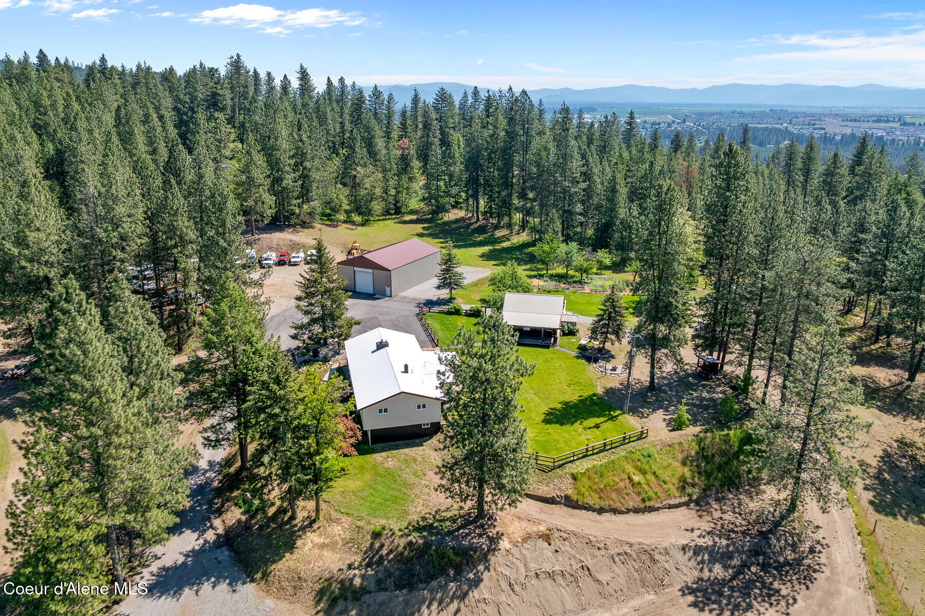 13874 North Idaho Road Rathdrum, ID 83858 - Photo 2 of 67 Aerial_13874NIdahoRd-2