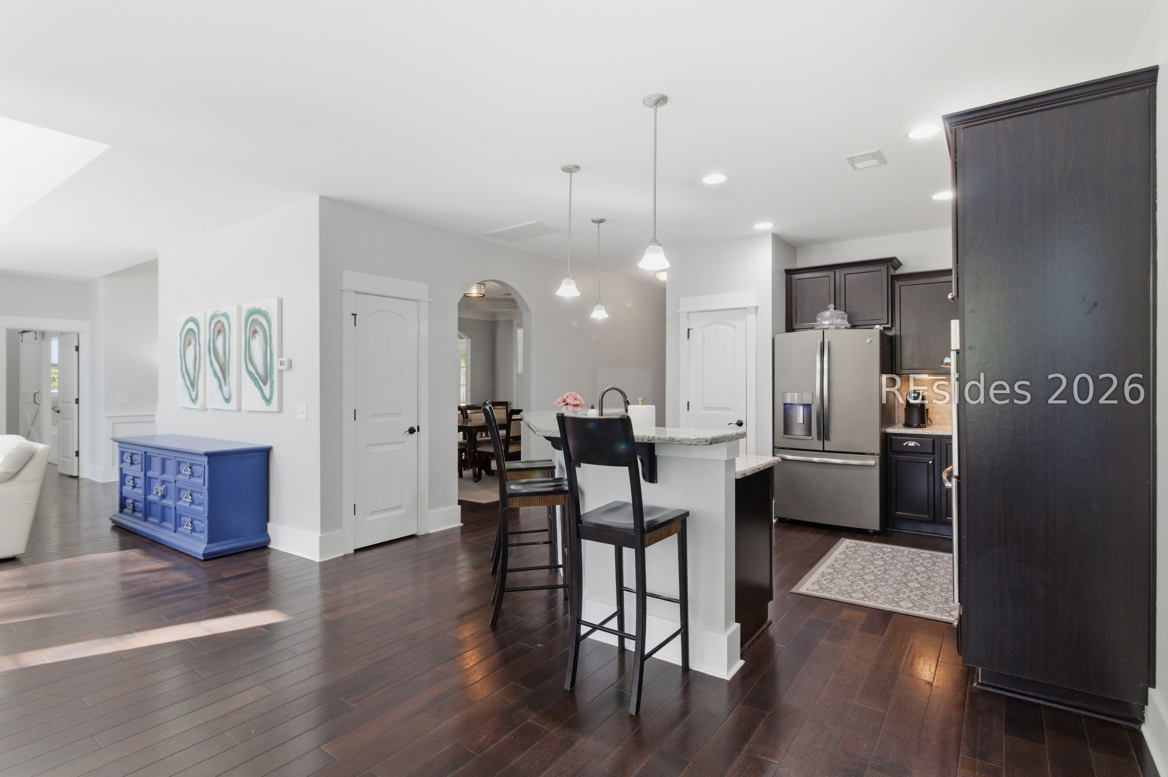 16 Dove Tree Lane Bluffton, SC 29910 - Photo 12 of 30 View from Carolina Room to Kitchen