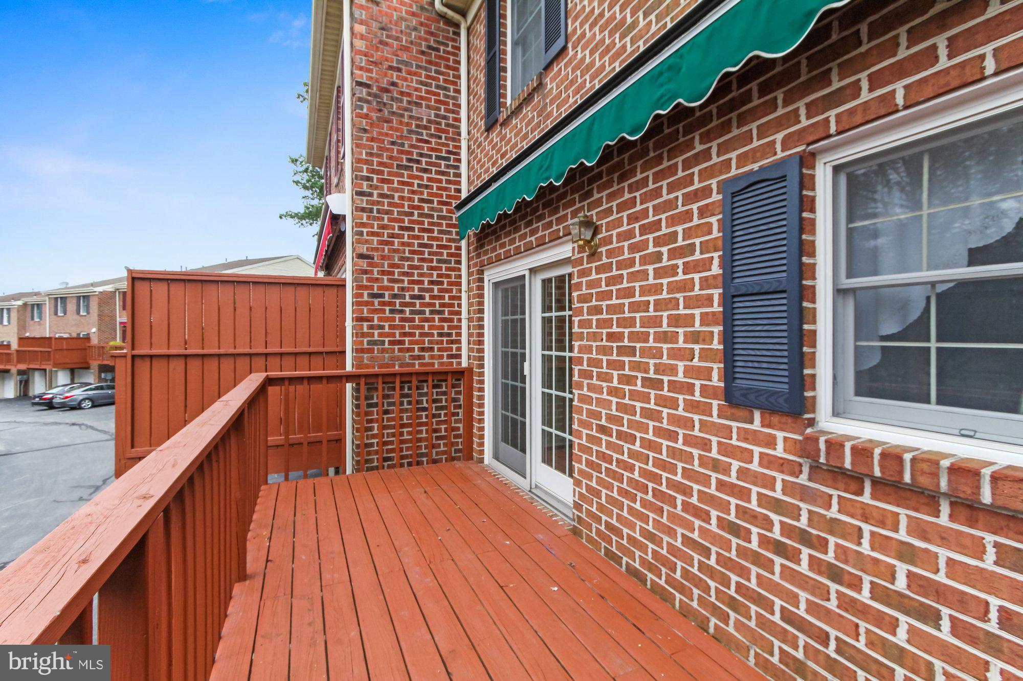 104 Chambers Ridge York, PA 17402 - Photo 23 of 24 Balcony style deck with retractable awning