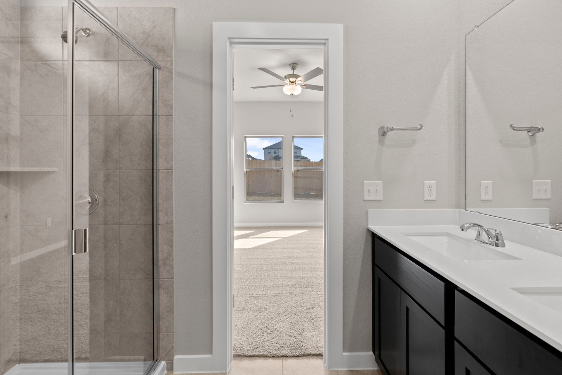 13613 Gray Landing Drive Elgin, TX 78621 - Photo 18 of 33 Primary Bath retreat with dual vanities