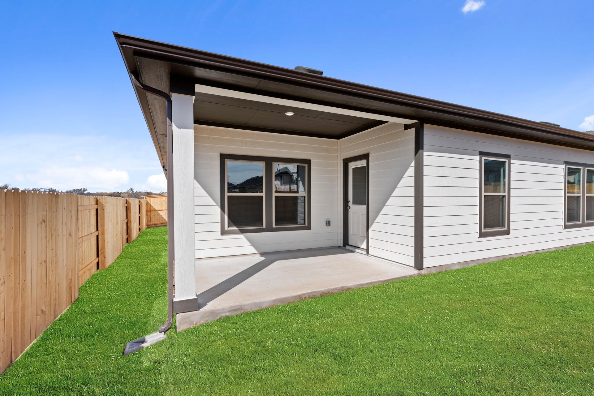13613 Gray Landing Drive Elgin, TX 78621 - Photo 24 of 33 Rear Covered Patio