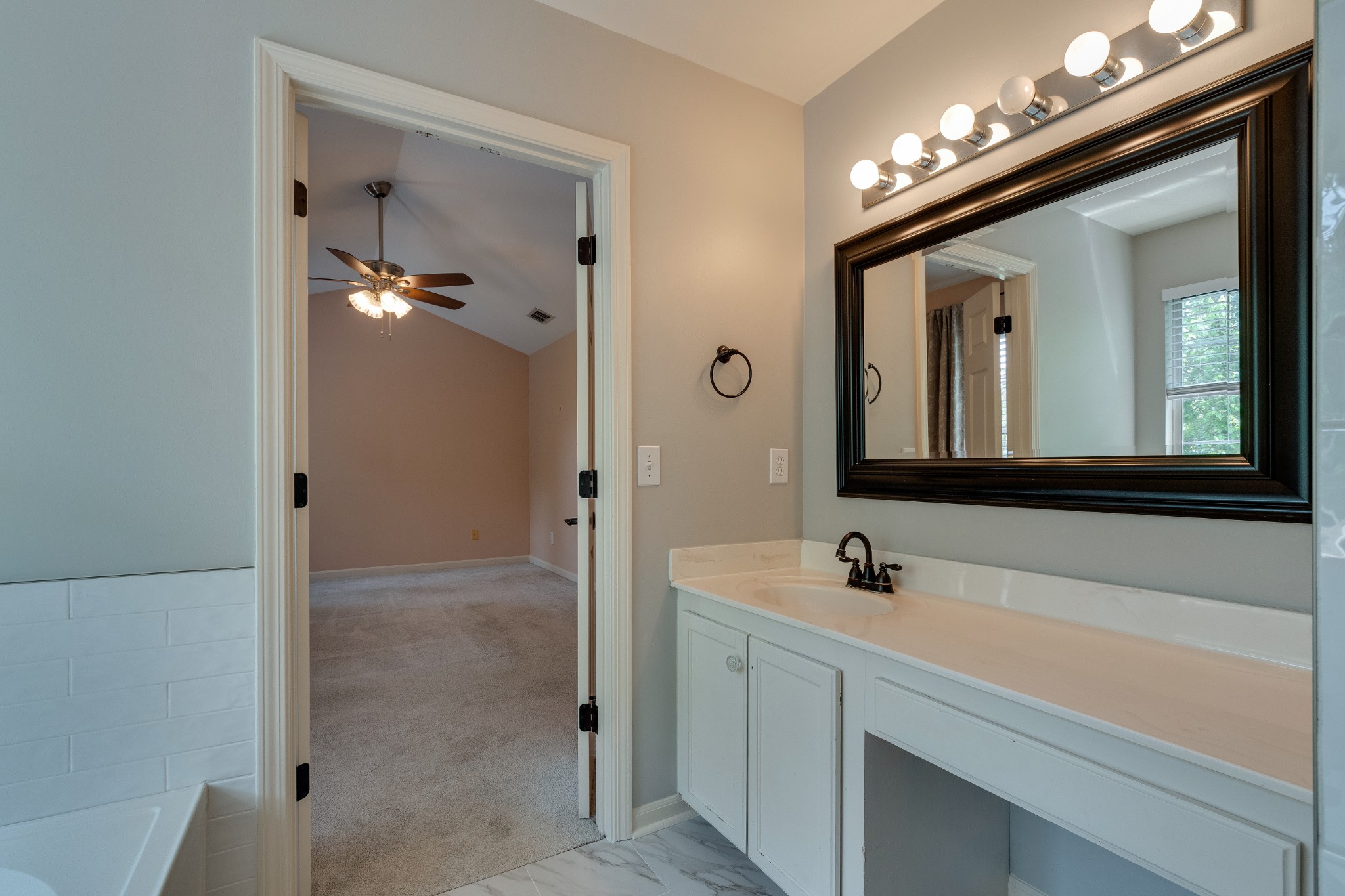 136 Cavalcade Circle Franklin, TN 37069 - Photo 16 of 31 a bathroom with a sink vanity and mirror