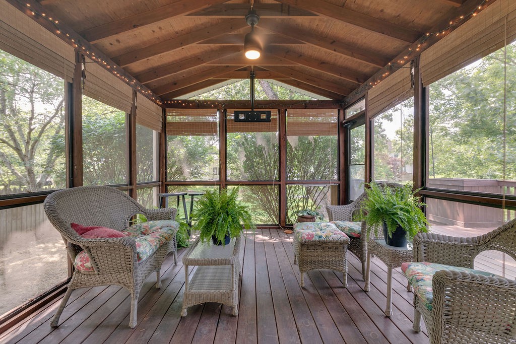 136 Cavalcade Circle Franklin, TN 37069 - Photo 22 of 31 a living room with furniture and floor to ceiling windows