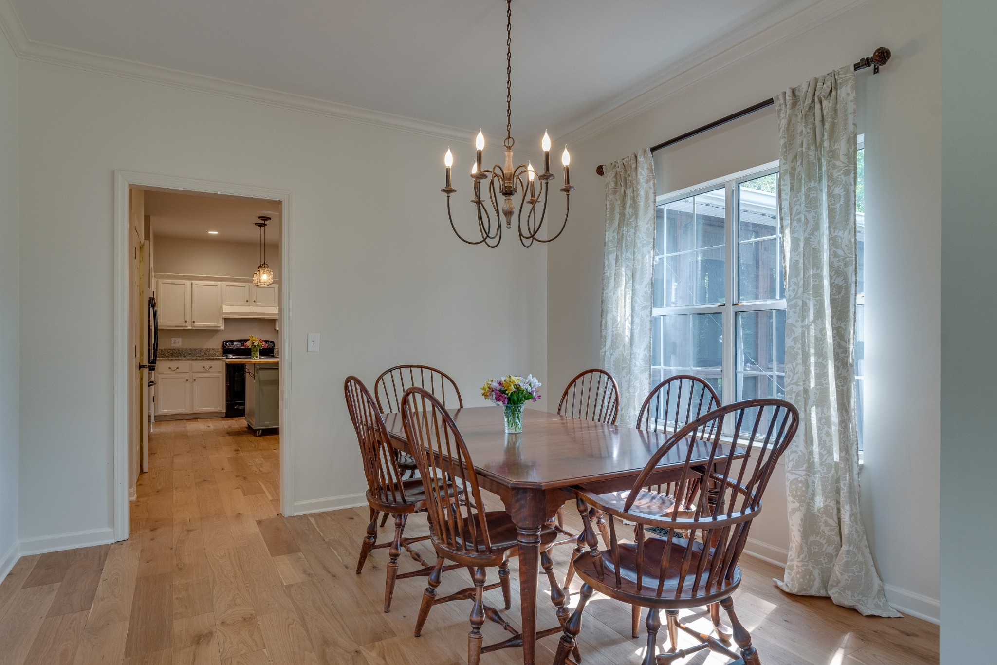 136 Cavalcade Circle Franklin, TN 37069 - Photo 8 of 31 a view of a dining room with furniture and chandelier