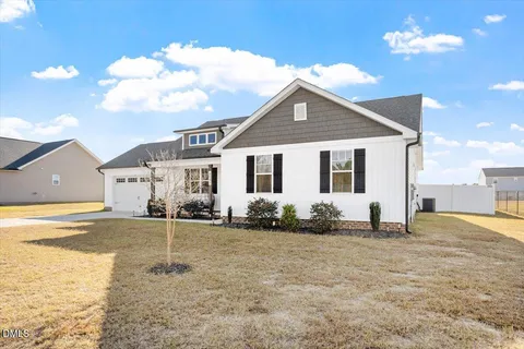 a view of a house with a patio