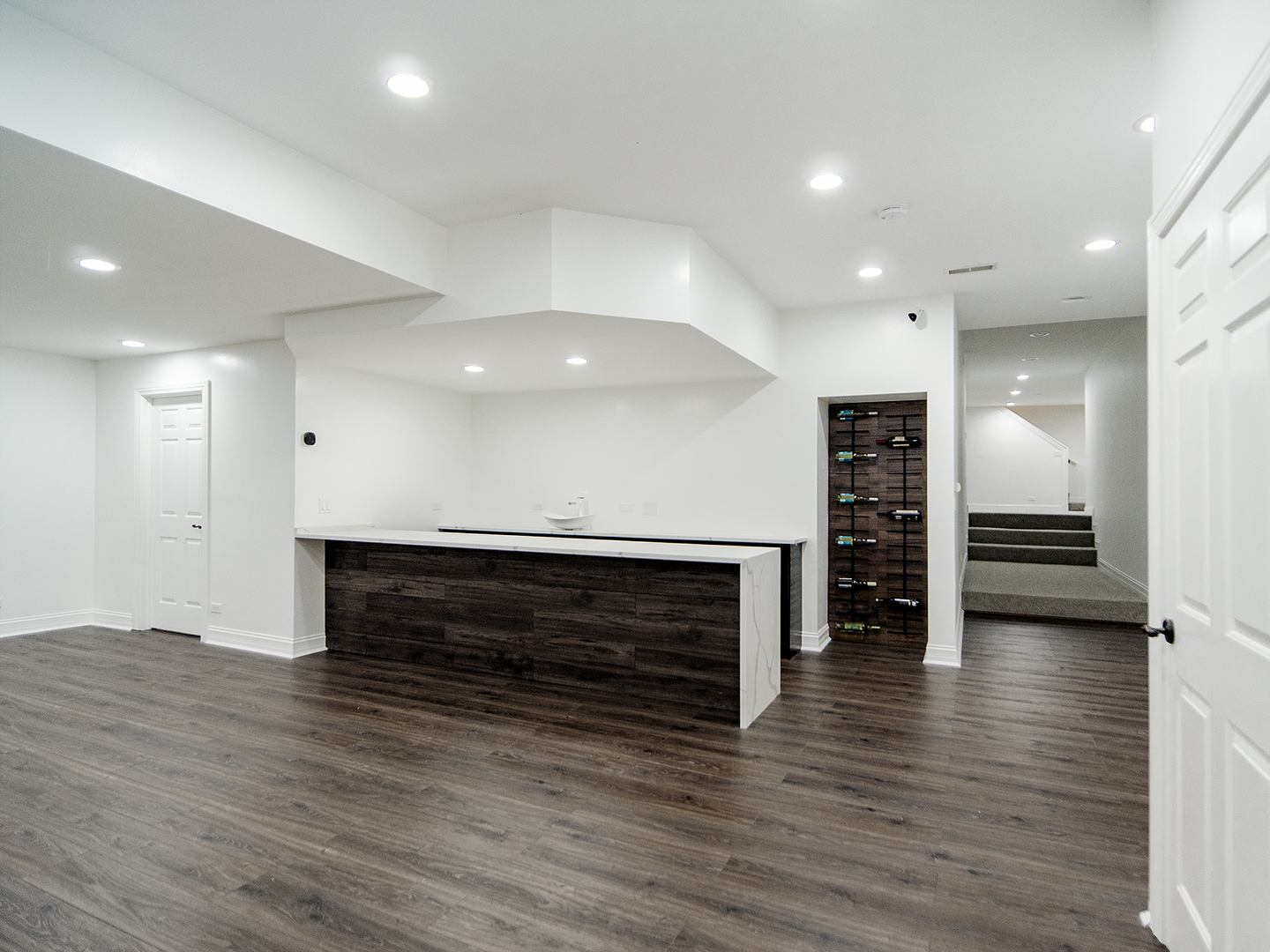 700 Timber Trail Riverwoods, IL 60015 - Photo 44 of 55 a view of kitchen and hall with wooden floor