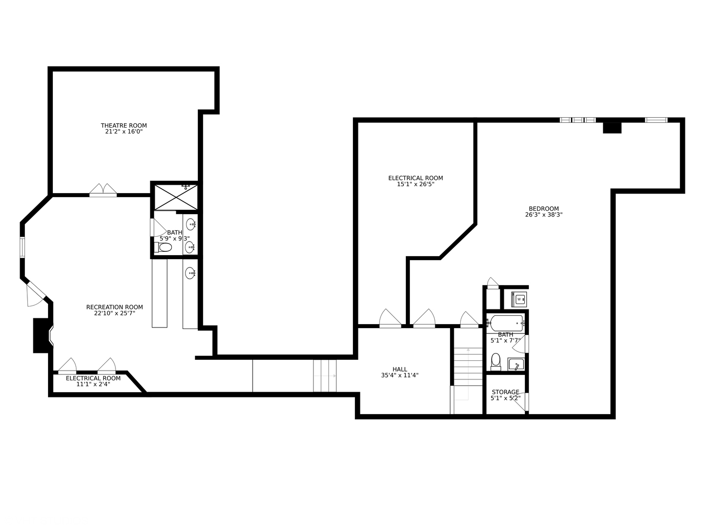 700 Timber Trail Riverwoods, IL 60015 - Photo 55 of 55 a picture of a bathroom with mirror