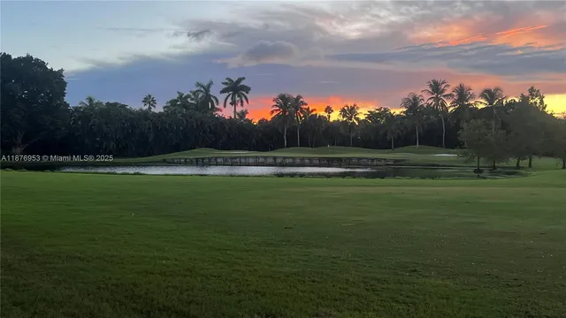 a view of outdoor space with mountain view