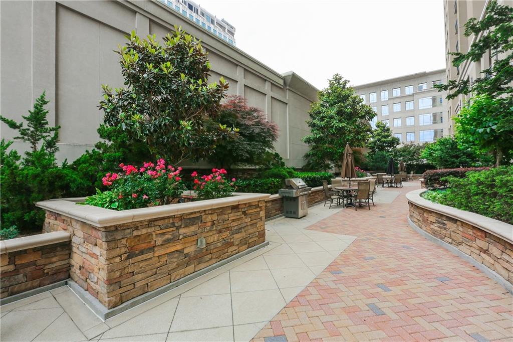 3040 Peachtree Road, Unit 1003 Atlanta, GA 30305 - Photo 42 of 42 a view of outdoor space yard and patio