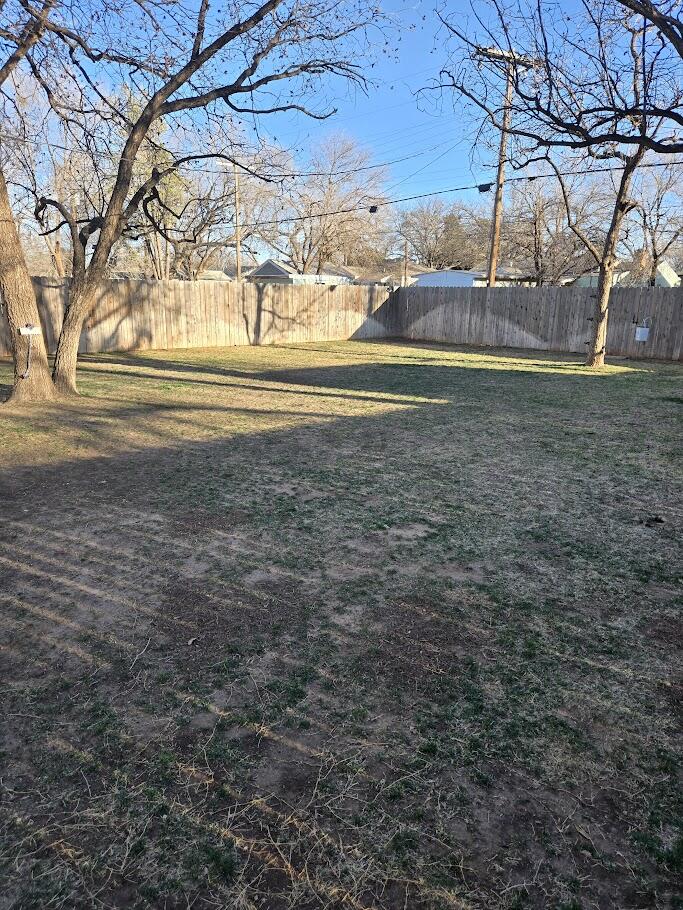 3315 27th Street Lubbock, TX 79410 - Photo 22 of 32 a view of a yard