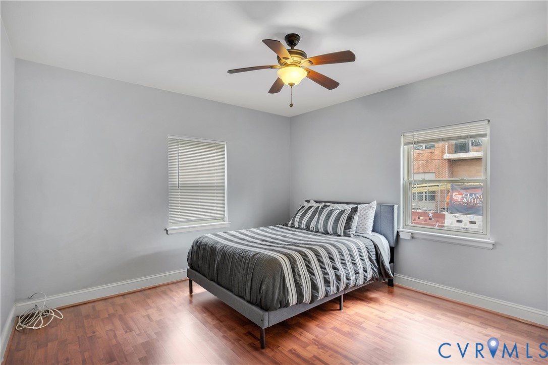 3535 Hanover Avenue, Unit B Richmond, VA 23221 - Photo 6 of 13 a bedroom with a bed and window