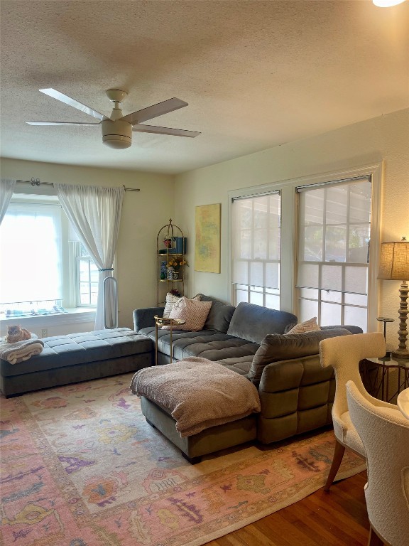 406 East Monroe Street, Unit A Austin, TX 78704 - Photo 16 of 35 a living room with furniture and a large window