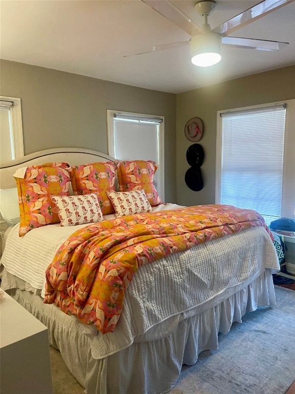 406 East Monroe Street, Unit A Austin, TX 78704 - Photo 25 of 35 a bedroom with a bed and window