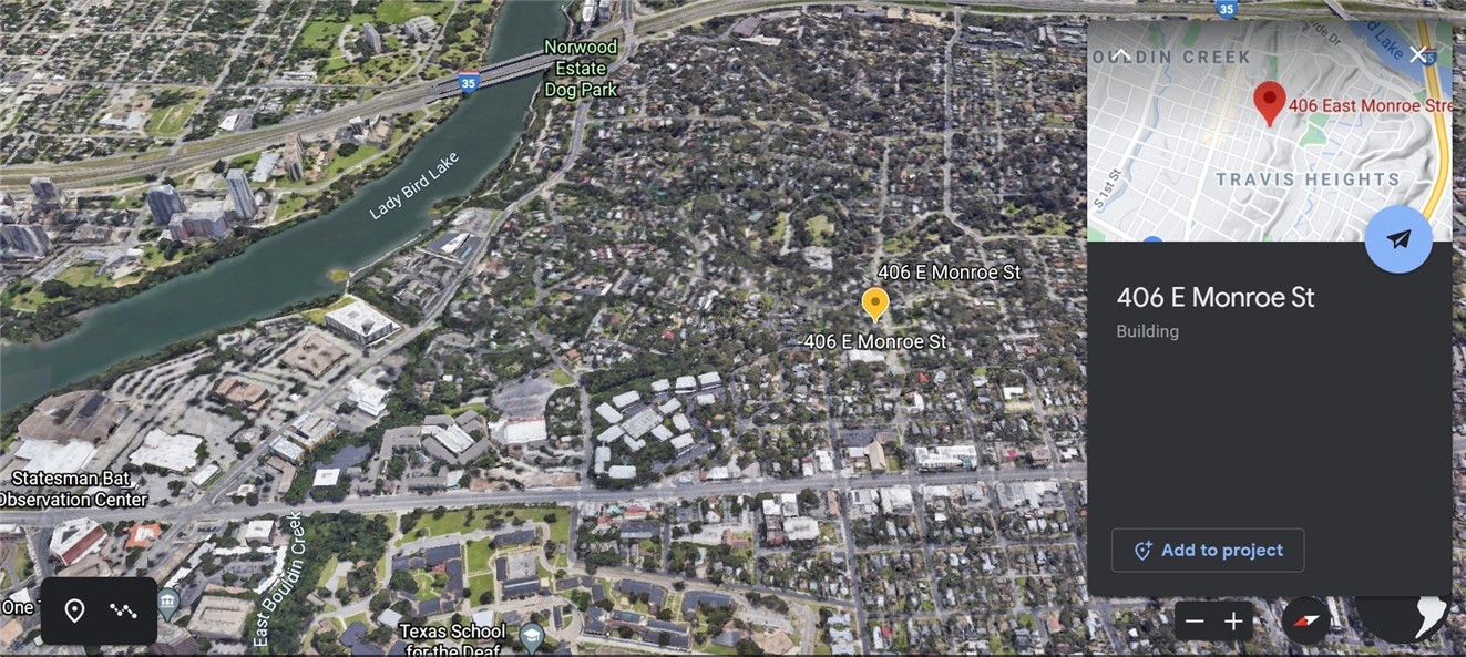 406 East Monroe Street, Unit A Austin, TX 78704 - Photo 34 of 35 a picture of city view