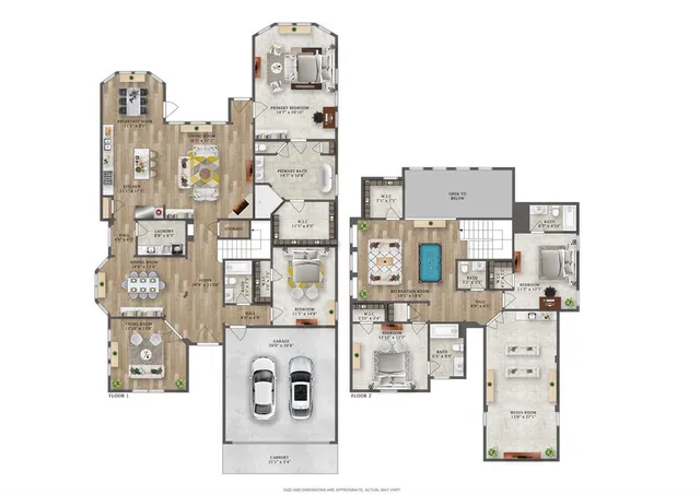 a picture of a city view