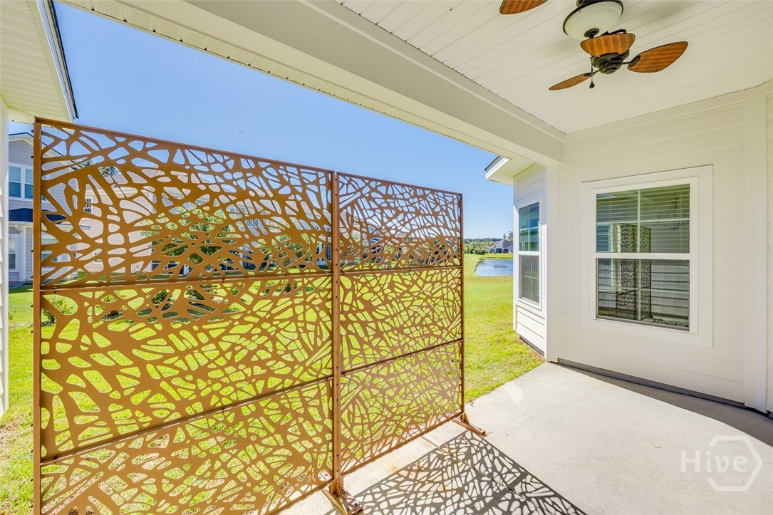 107 Merribee Lane Pooler, GA 31322 - Photo 24 of 46 Lagoon view from patio