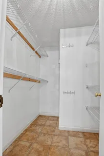 a view of walk in closet