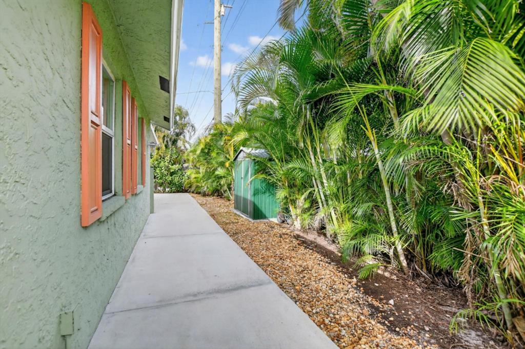 501 Northwest 54th Street Boca Raton, FL 33487 - Photo 38 of 43 a view of a pathway with plants