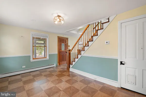 a view of an entryway