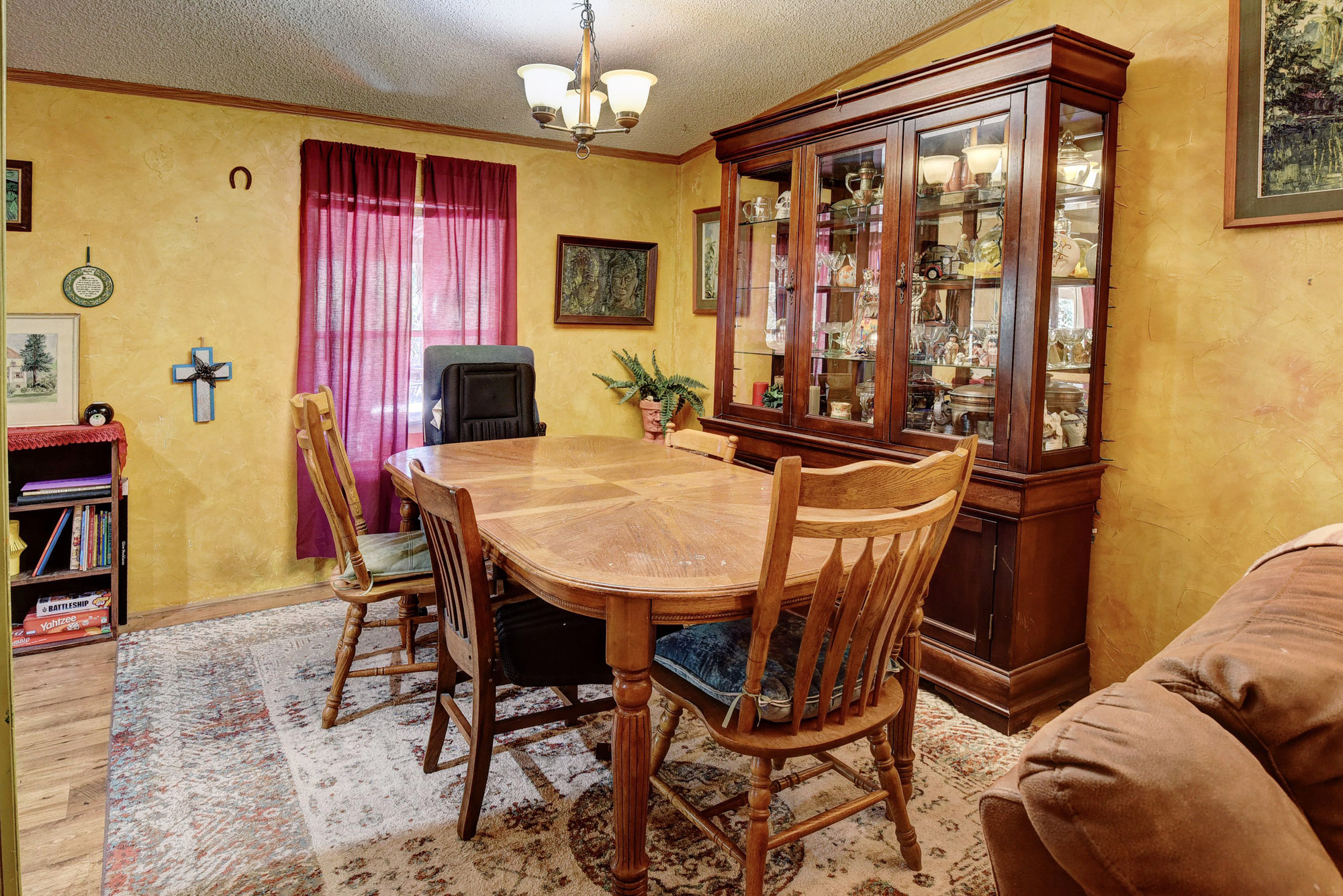 181 Lockwood Road Red Rock, TX 78662 - Photo 12 of 32 a view of a dining room with furniture window and outside view