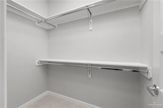 a close up view of racks on the wall