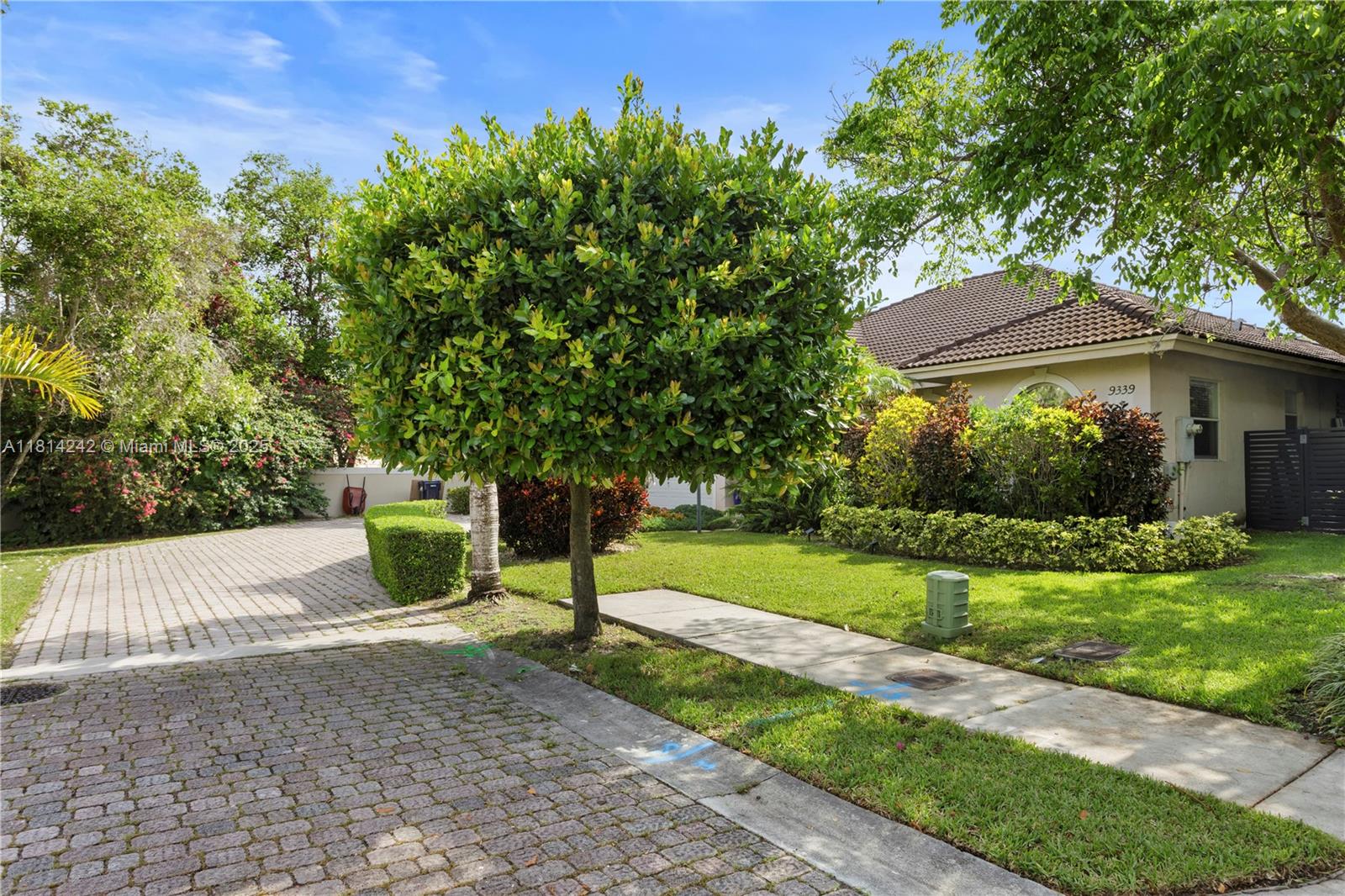 9339 Southwest 98th Place Miami, FL 33176 - Photo 3 of 33 very private and long driveway