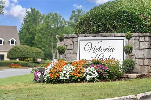 a view of street sign