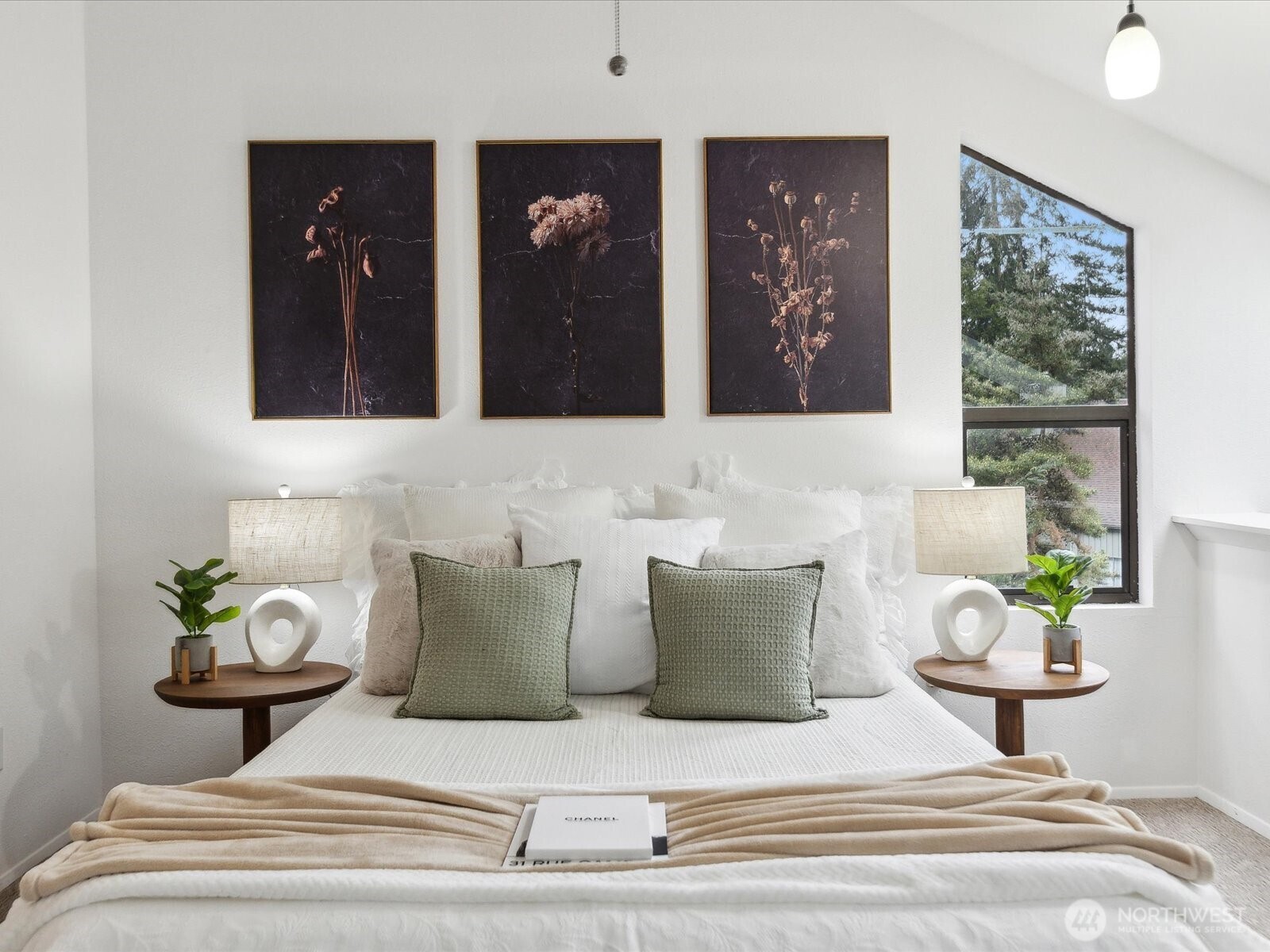 3506 108th Place Northeast, Unit 2 Bellevue, WA 98004 - Photo 31 of 39 a living room with furniture and potted plant