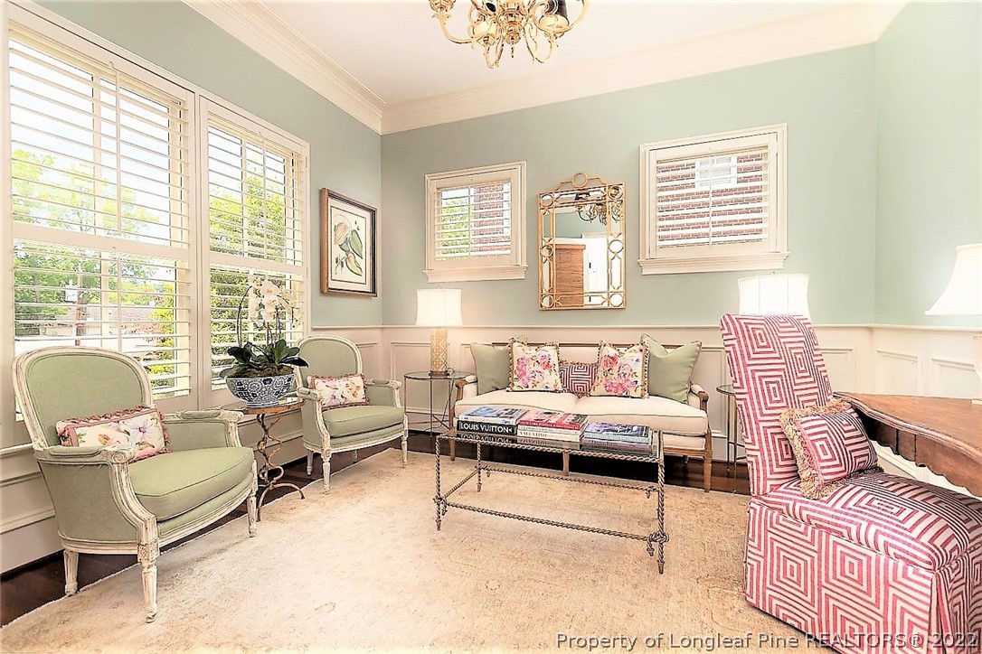 110 Lake Boone Trail Raleigh, NC 27608 - Photo 6 of 30 a living room with furniture and a large window