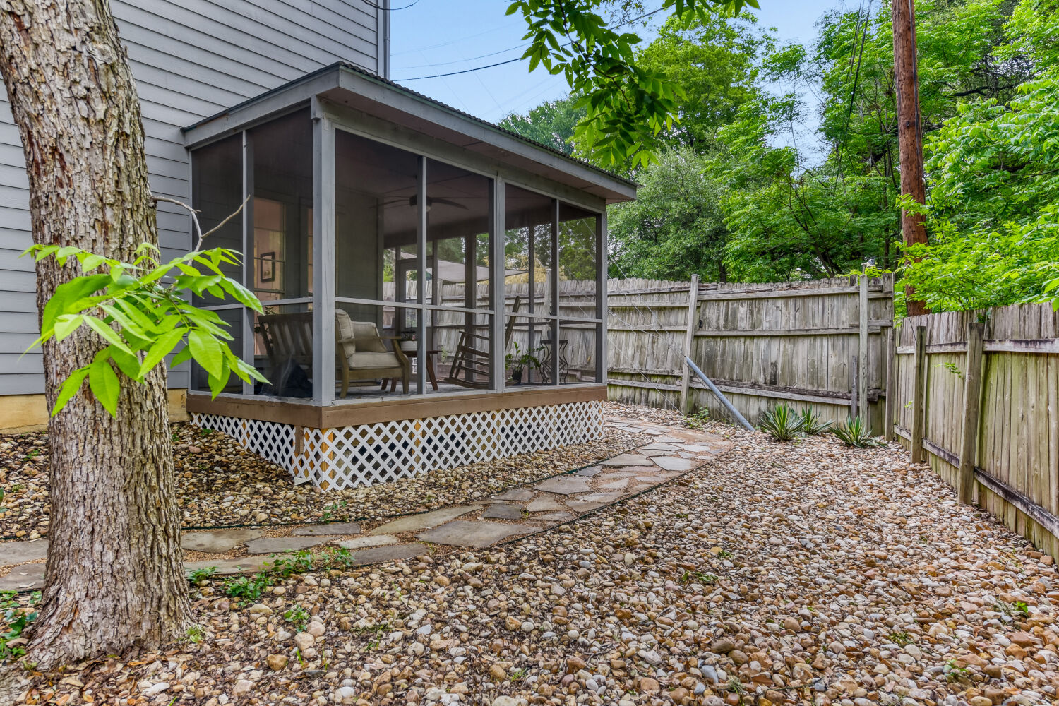 1912 Lightsey Road, Unit 6 Austin, TX 78704 - Photo 25 of 27 a view of back yard