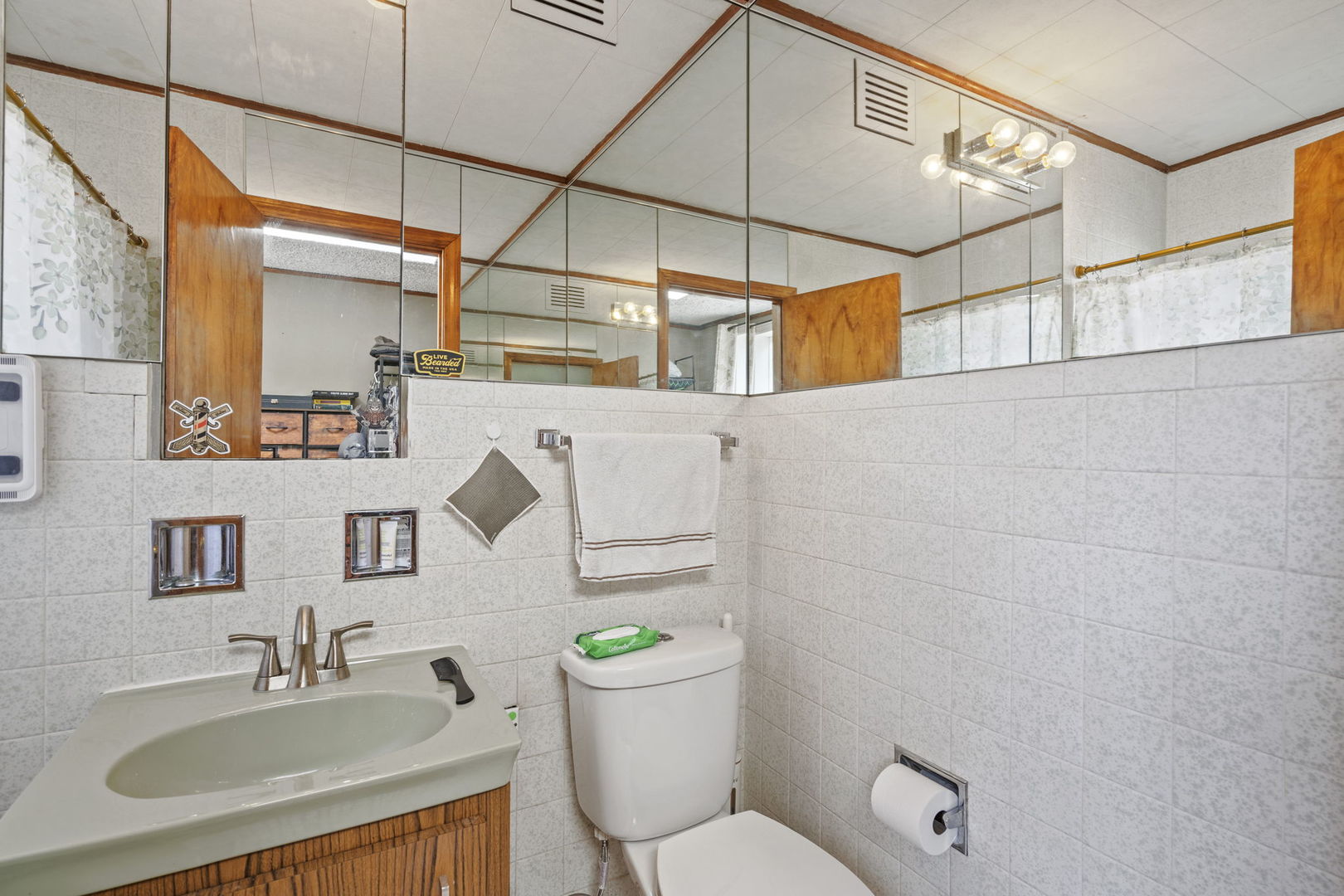 2419 Elm Street River Grove, IL 60171 - Photo 13 of 15 a bathroom with a sink and toilet
